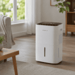 upclose dehumidifier in home