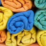 a pile of cooling towels