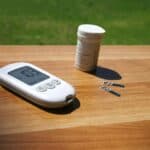 a barometric pressure tracker outdoor on table