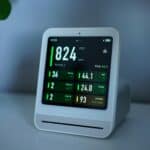 an air quality monitor in home