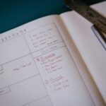 a diary for migraine use in home