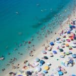 a vacation destination aerial view