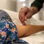 an acupuncture pressure in home