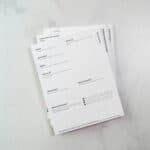 papers laid out