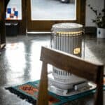 a space heater in home