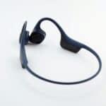a pair of bone conduction headphones